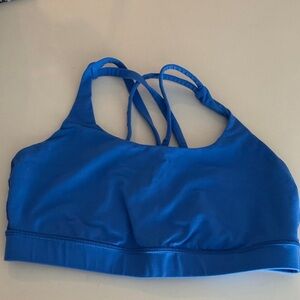 Lululemon Athletica Blue Sports Bra - size 8
